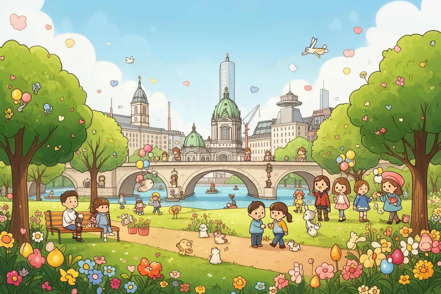 bolin-zhoumo-de-xintiao-mauerpark-yibu-liudong-de-chengshi-jiaoxiang-shi