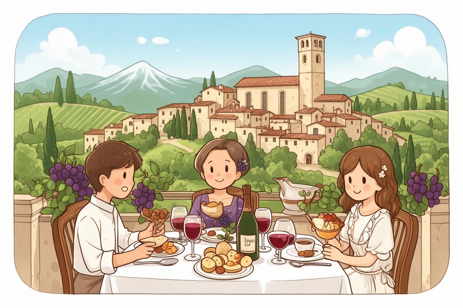 can-zhuo-shang-de-wu-sheng-yu-yan-yi-da-li-de-yong-can-li-yi