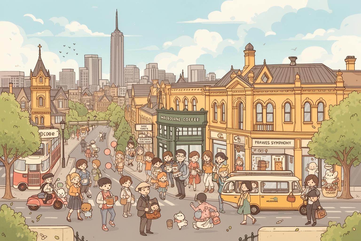 cheng-shi-mai-bo-mi-gong-xiang-dao-zhong-de-ka-fei-jiao-xiang-qu