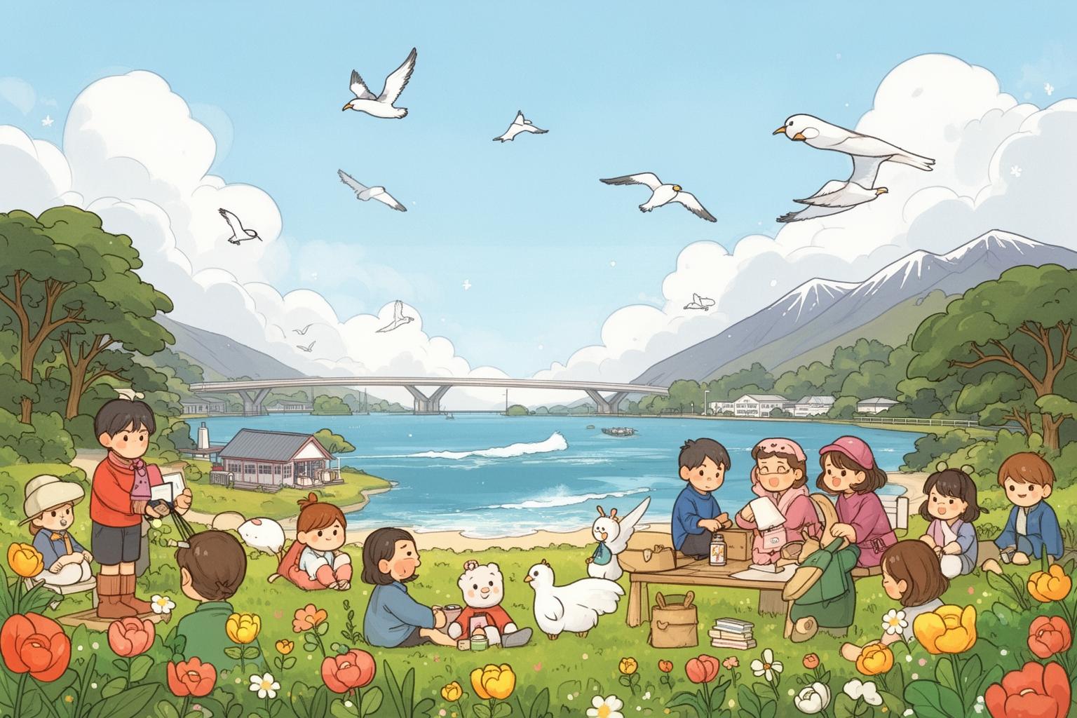 chenxi-yu-mu-se-zhi-jian-nong-chang-sheng-huo-de-ri-chang-hua-juan