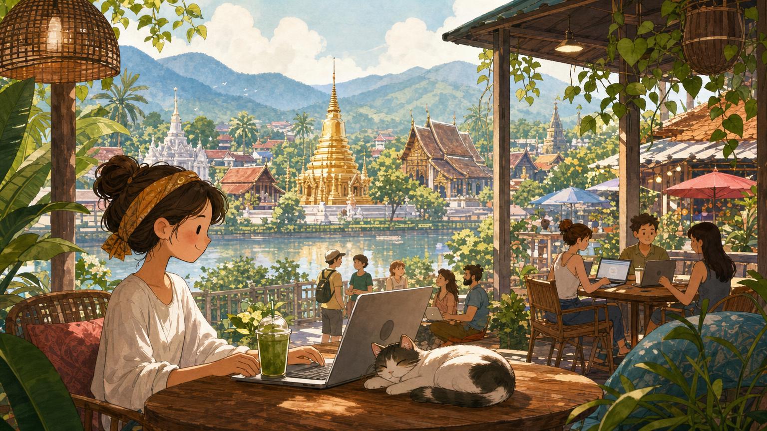 chiang-mai-thai-north-digital-nomads-low-cost-comfortable-climate-slow-life-digital-ecosystem-international-community-cultural-spiritual-experience-convenient-safety