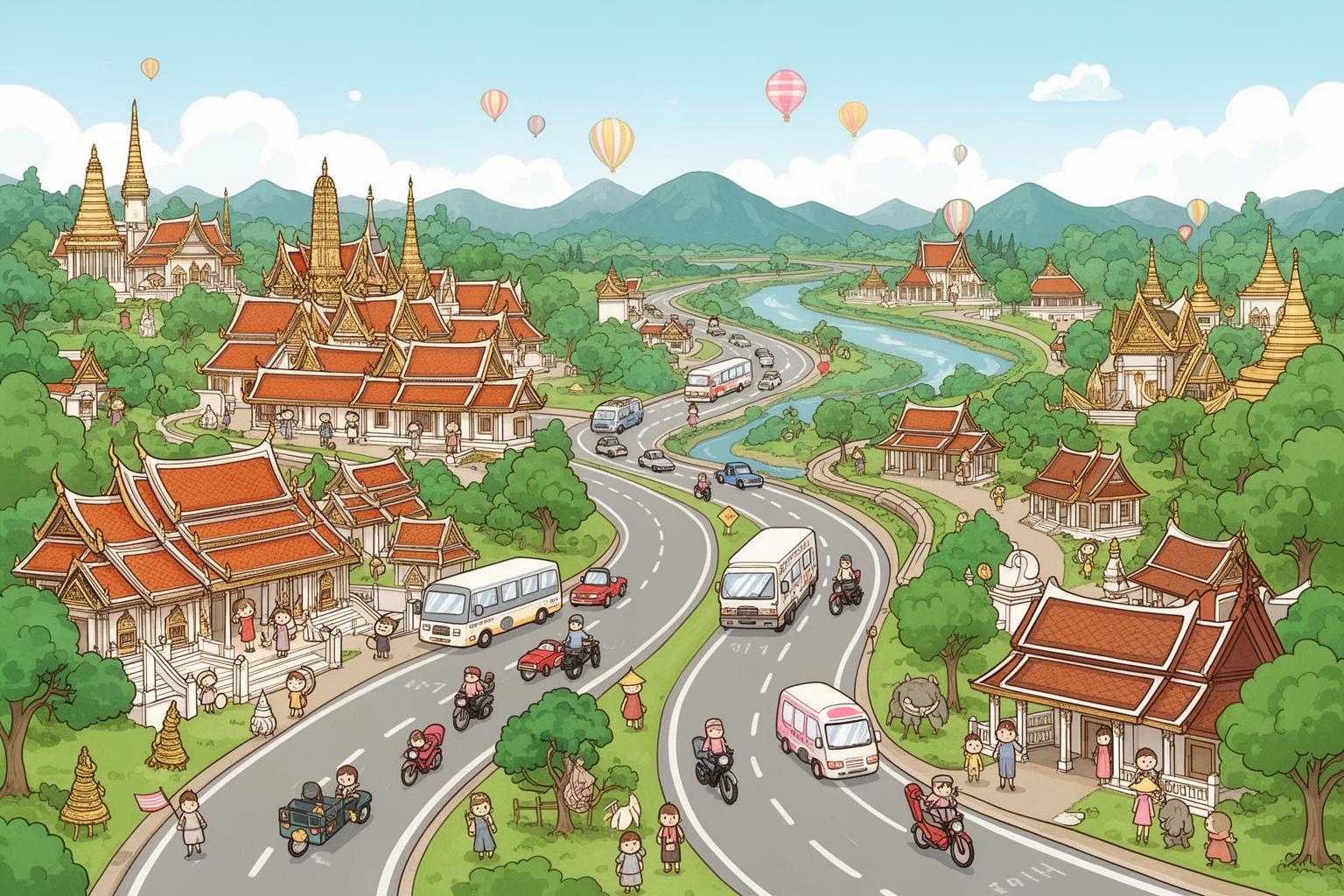 chuan-xing-yu-lan-na-gu-du-jiao-tong-de-mai-luo