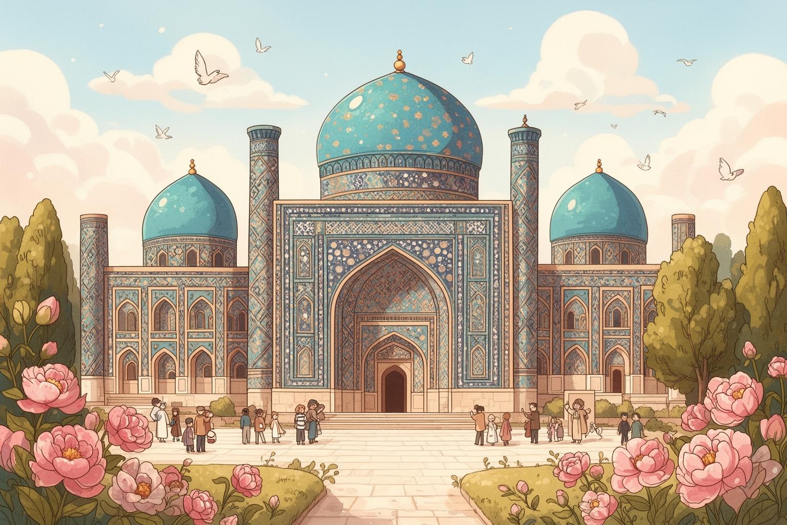 chuan-yue-shi-kong-de-dui-hua-sa-ma-er-han-ba-zha-de-yong-jiu-mei-li