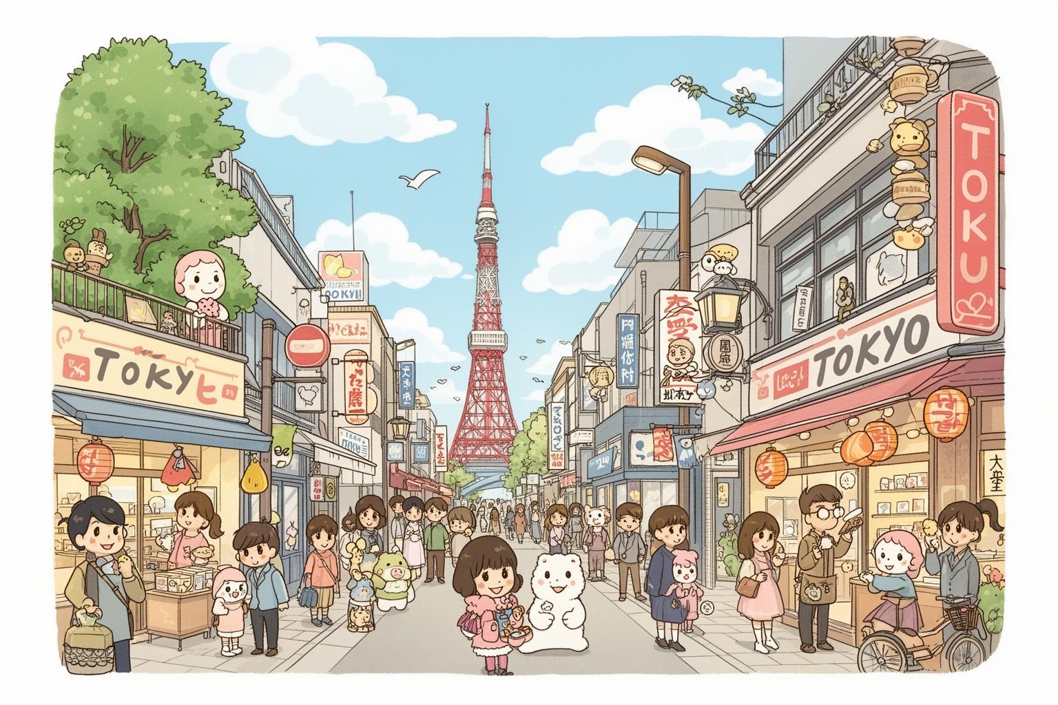 dongjing-manbu-ruhe-xiang-bendiren-yi-yang-tiyan-bianlidian