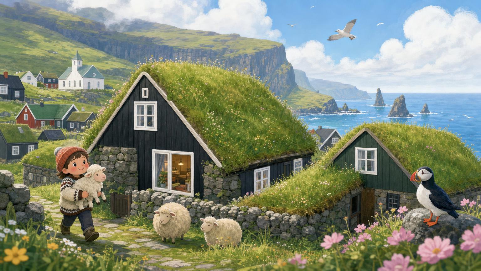faro-archipelago-traditional-turf-roofing-eco-friendly-insulation-weather-resistance-cultural-heritage