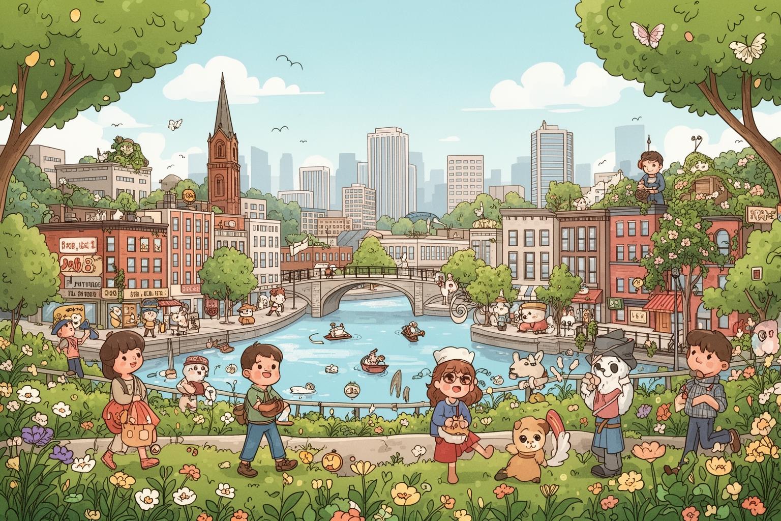 jiang-man-huo-rong-ru-lu-tu-zai-cheng-shi-lu-zhou-zhong-xun-zhao-shi-yi