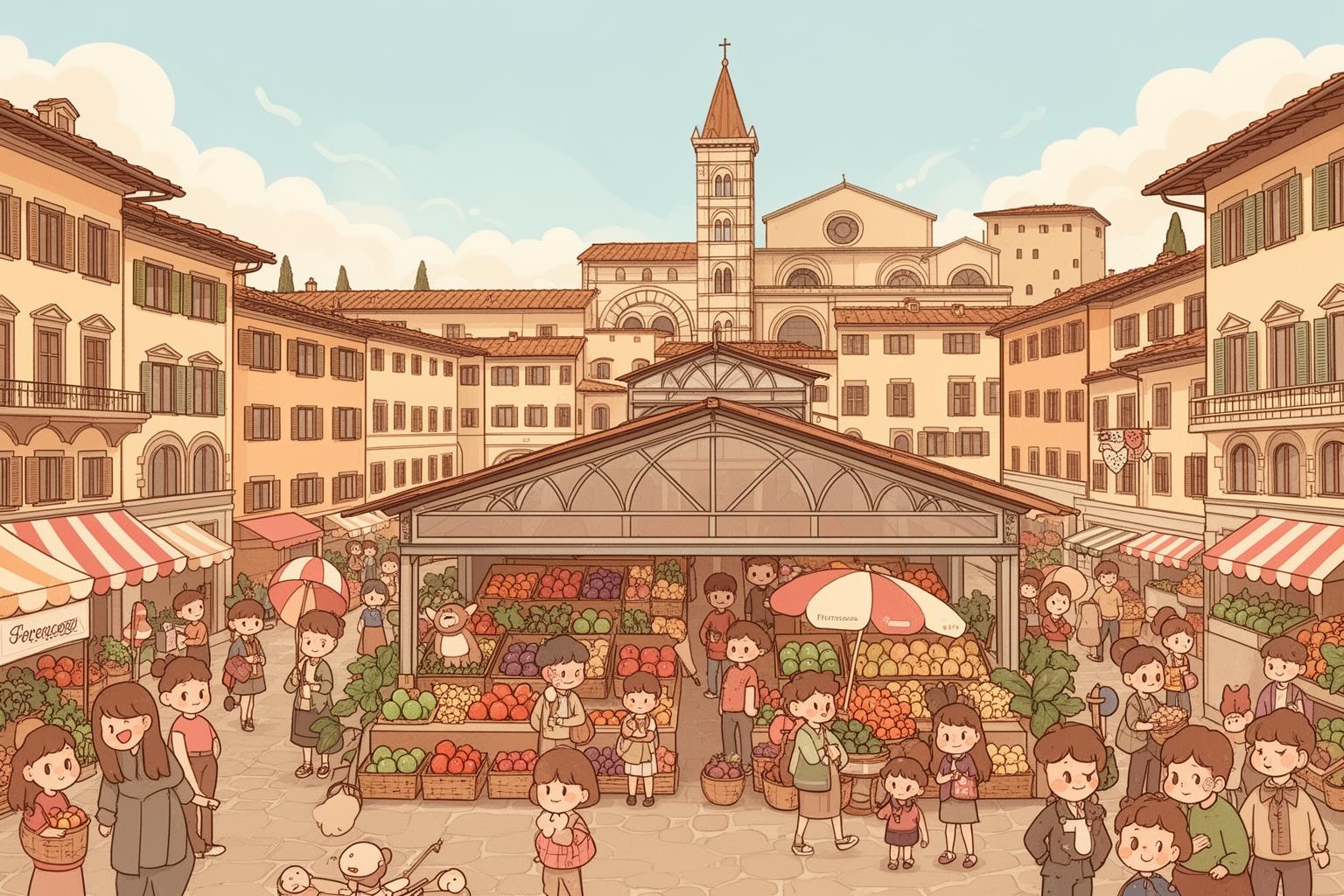 jiema-zhongyang-shichang-mercato-centrale-shuangceng-jiegou-shuangchong-tiyan