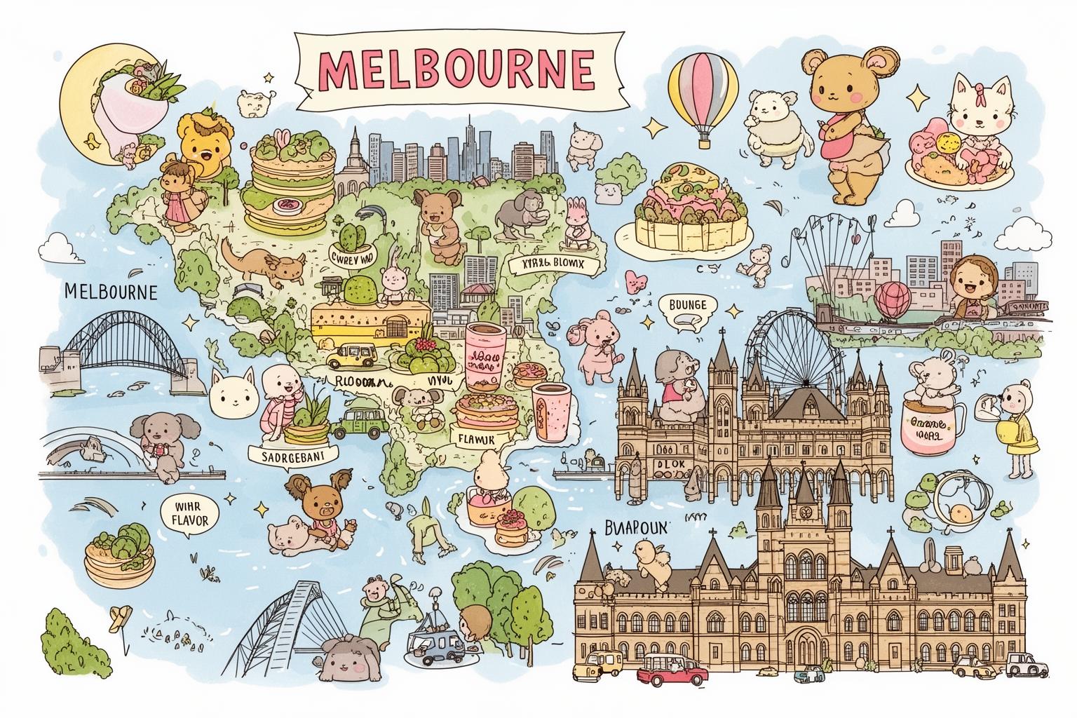 kafei-chaoshengzhe-de-yiri-wo-de-moerben-xunwei-luxian-tu