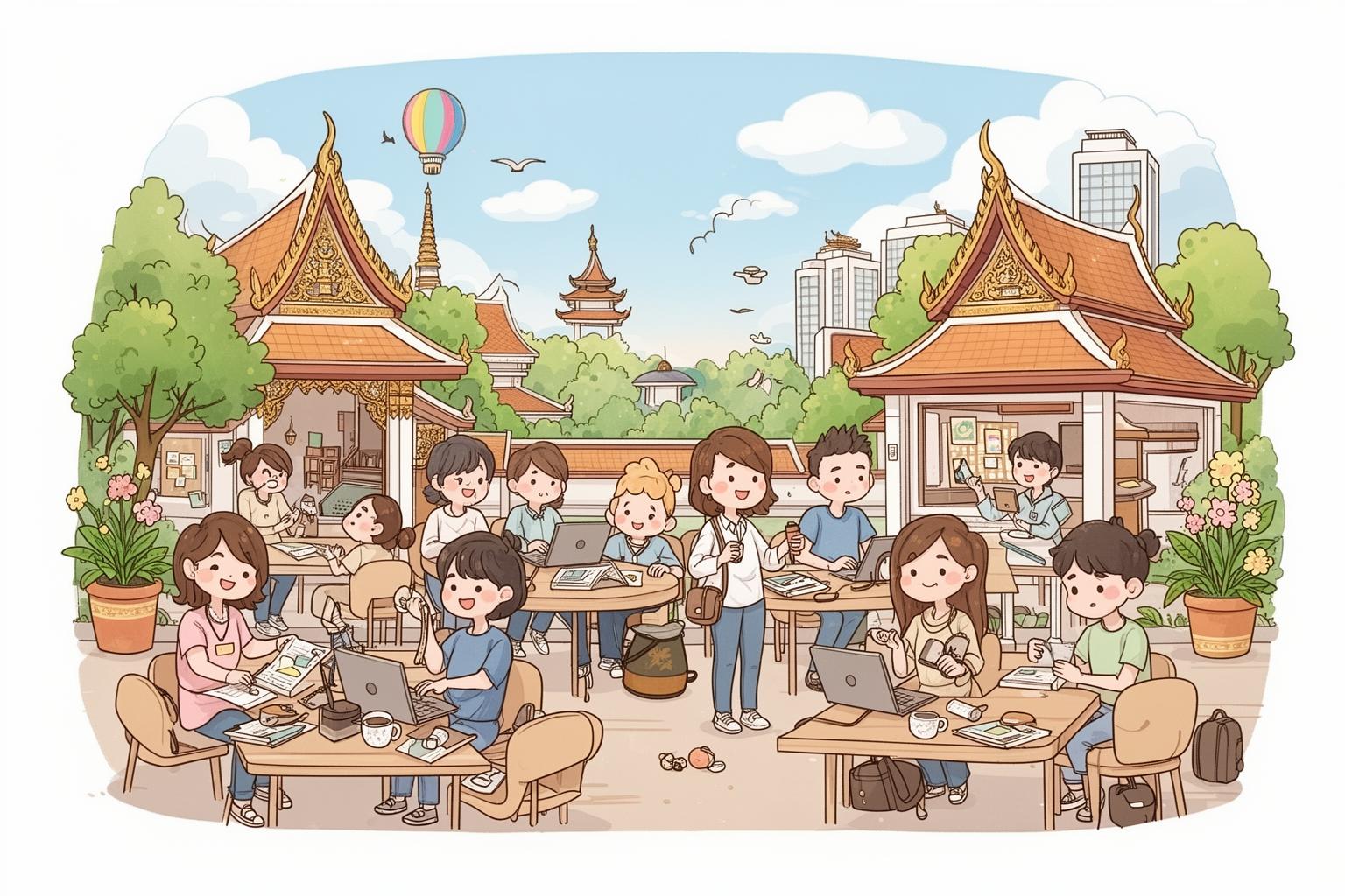 linggan-gongfang-qingmai-de-lianhe-bangong-wenhua