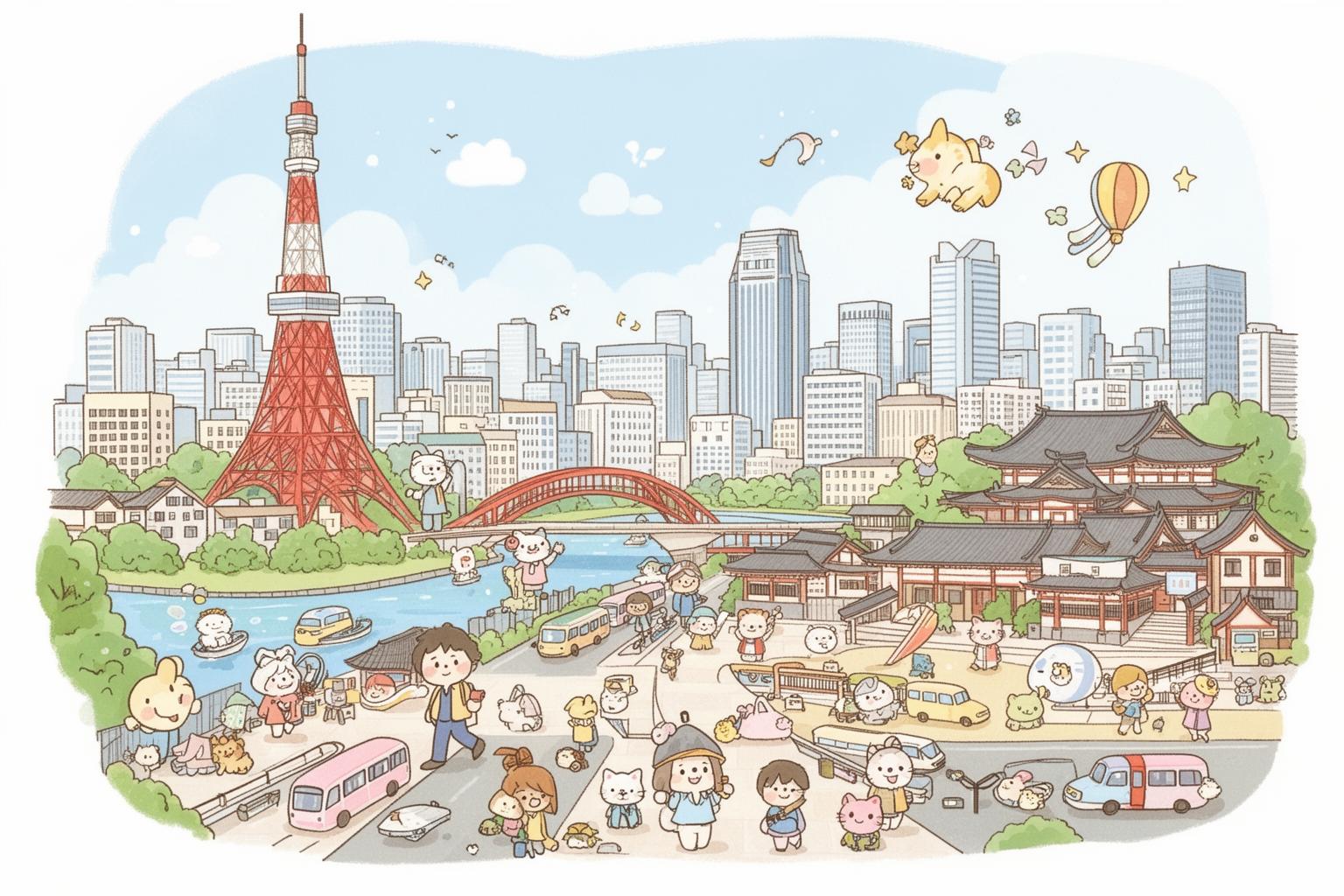 lutu-zhongde-dengta-dongjing-shenghuo-de-suoying