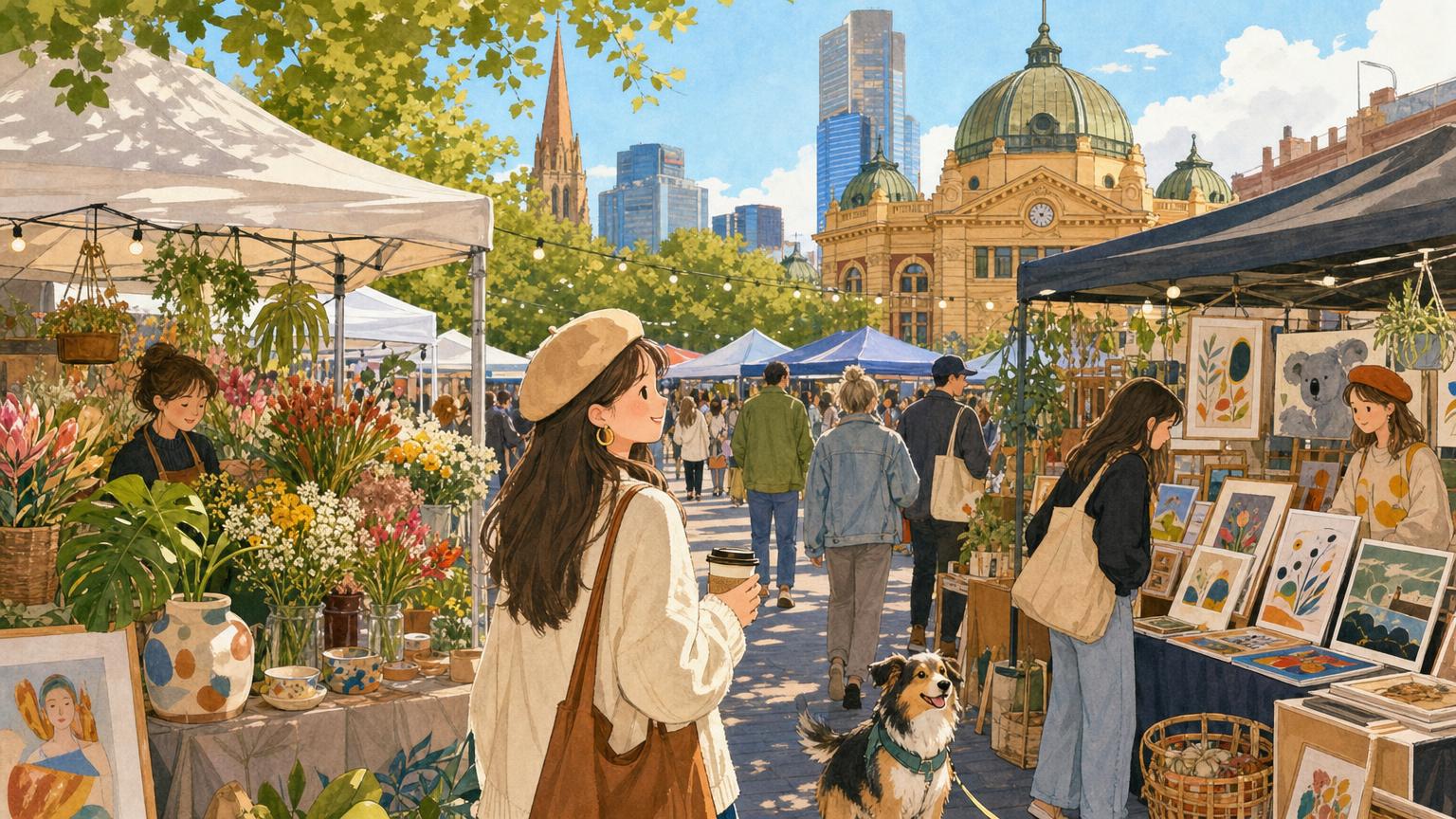 melbourne-weekend-markets-authentic-australian-slow-life-experience-guide