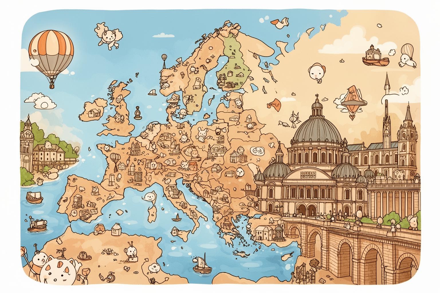 ou-zhou-de-zhao-huan-li-shi-yu-xian-dai-de-jiao-rong