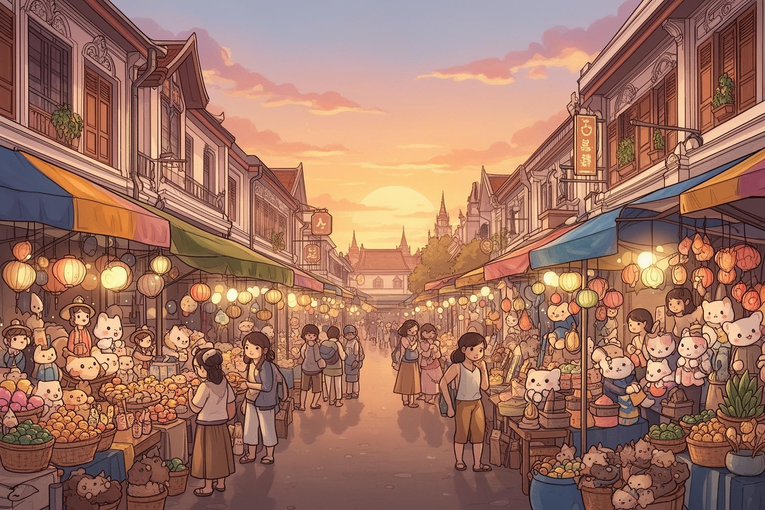 poluoxiaoshifende-jiaoxiangqu-waluoluoshichangde-chenguangchuxian