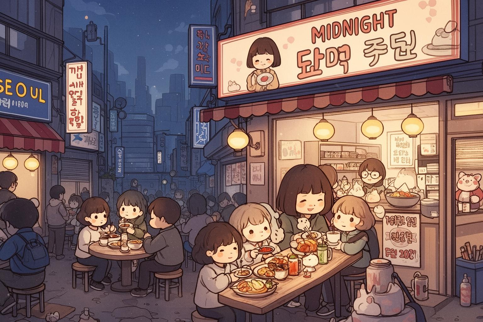 she-jian-shang-de-shen-ye-shi-tang-dian-liang-shou-er-zhi-ye-de-mei-wei