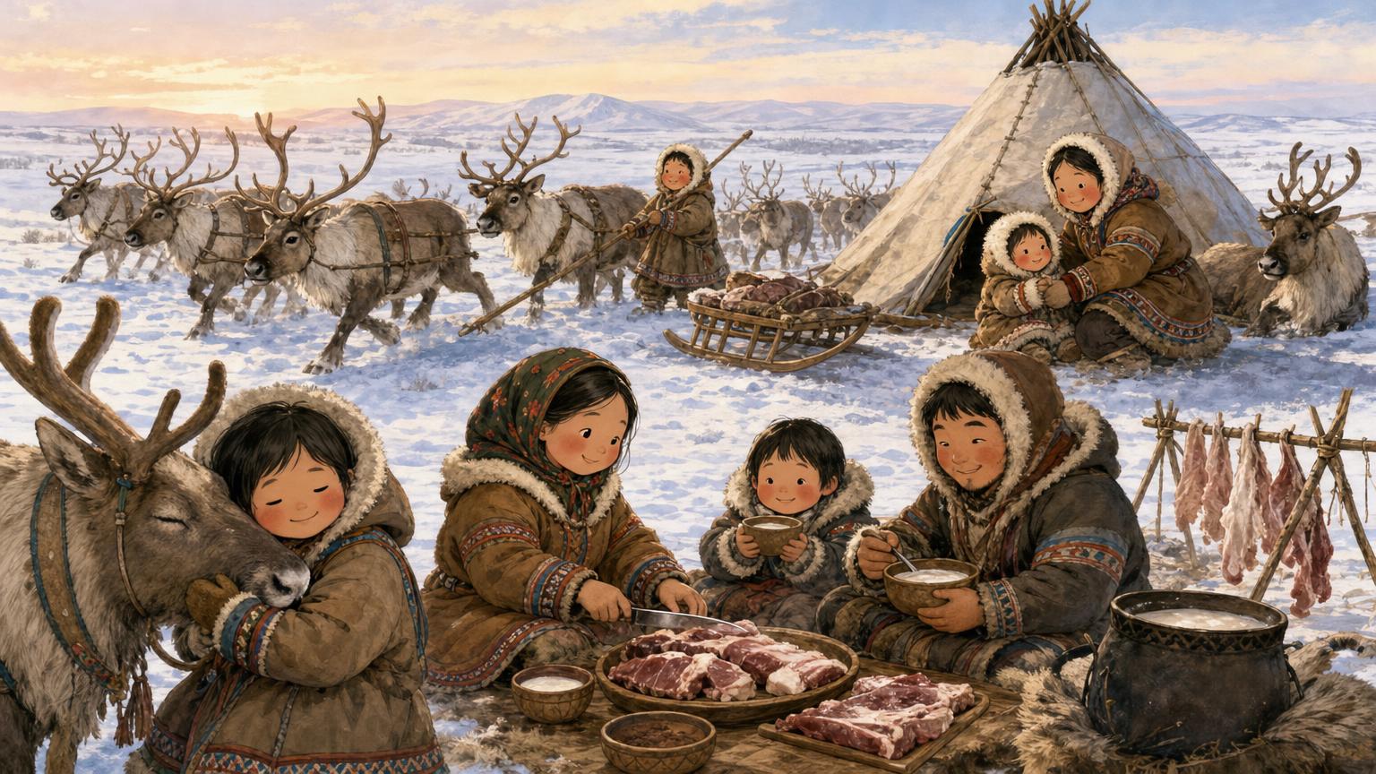subject-nenets-component-reindeer-centered