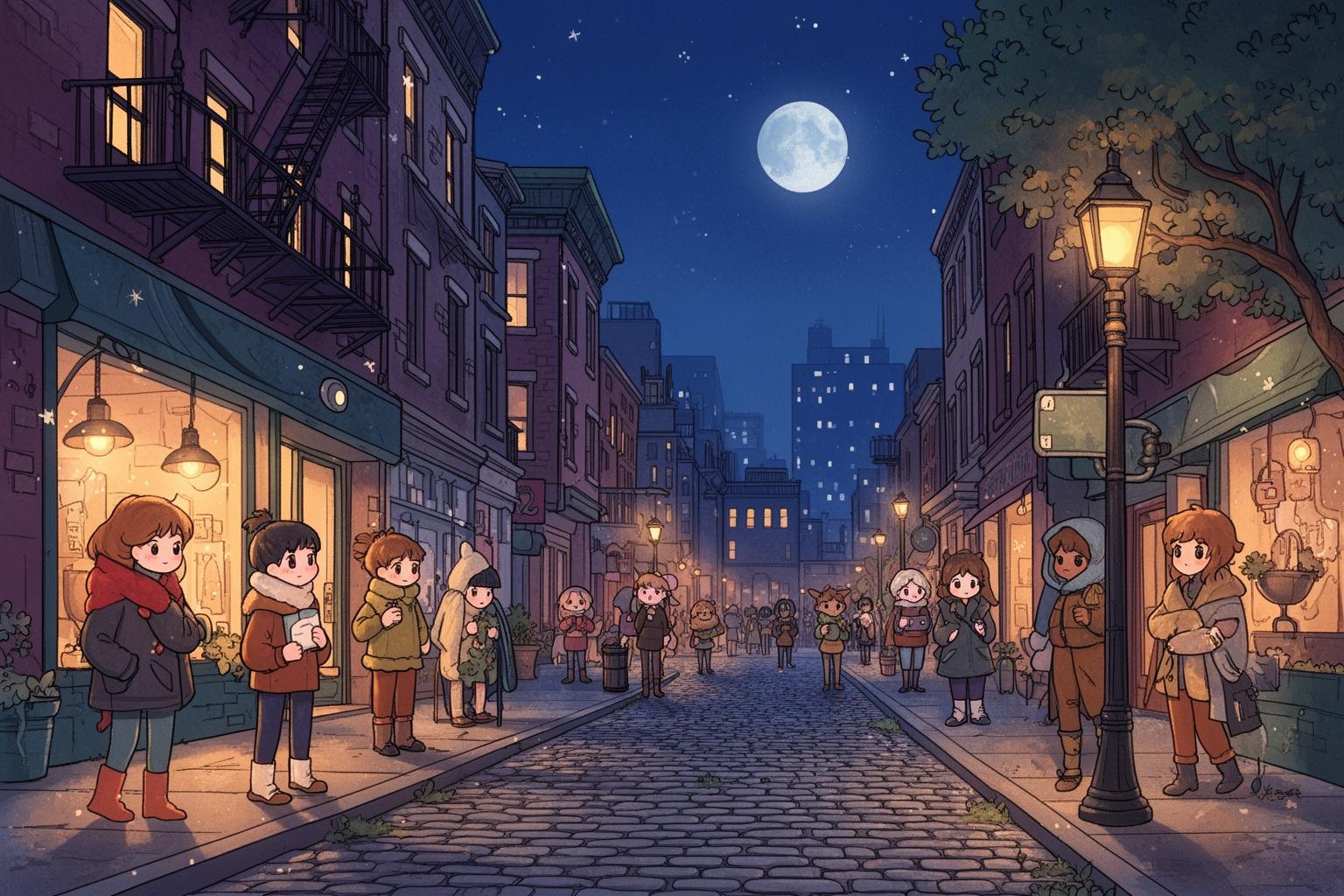 ye-mu-xia-de-feng-qing-pin-wei-buluikelin-de-di-dao-mei-shi-yu-ye-sheng-huo