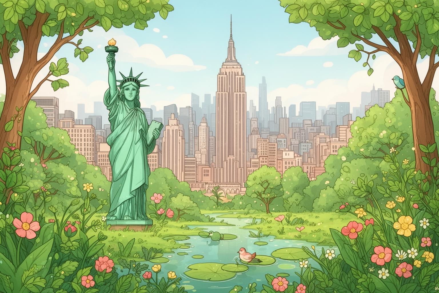 zai-gang-tie-cong-lin-zhong-xun-mi-yi-pian-qing-cui-de-lu-zhou